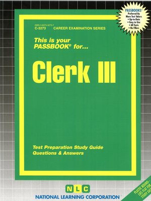 cover image of Clerk III